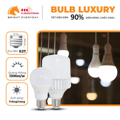 Bulb trụ nhôm Luxury: Nguồn sáng hiện đại thay thế đèn sợi đốt