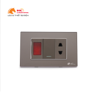 Mặt 1 lỗ màu ghi