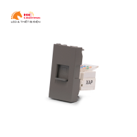 Hạt ổ cắm mạng - Màu ghi 