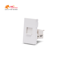 Hạt ổ cắm mạng - Màu trắng 