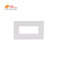 Khung át MCB 1P màu trắng