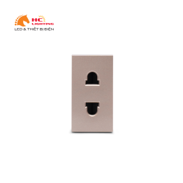 Hạt ổ cắm đơn - Màu vàng