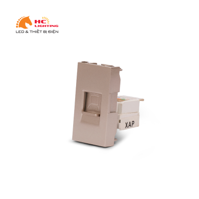 Hạt ổ cắm mạng - Màu vàng