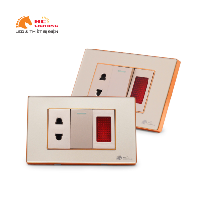 Mặt 2 lỗ Màu vàng