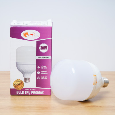 ĐÈN BULB TRỤ PROMAX: BÓNG ĐÈN SIÊU SÁNG CHO PHÂN KHÚC GIÁ RẺ