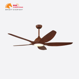 QUẠT ĐÈN PROMAX MÀU VÂN GỖ