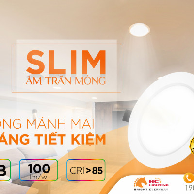 COMING SOON.....ĐÈN ÂM TRẦN MỎNG SLIM THƯƠNG HIỆU HC LIGHTING