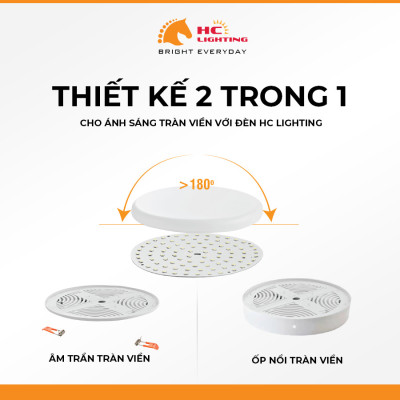 ĐÈN ÂM TRẦN TRÀN VIỀN  THIẾT KẾ THÔNG MINH CHO MỌI CÔNG TRÌNH