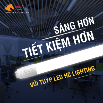 SO SÁNH ĐÈN TUÝP LED VÀ ĐÈN HUỲNH QUANG