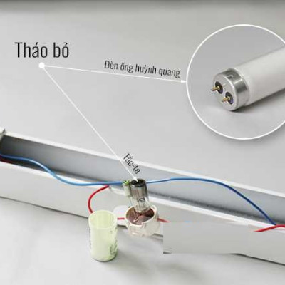 HƯỚNG DẪN LẮP ĐẶT TUÝP LED ĐƠN GIẢN TẠI NHÀ